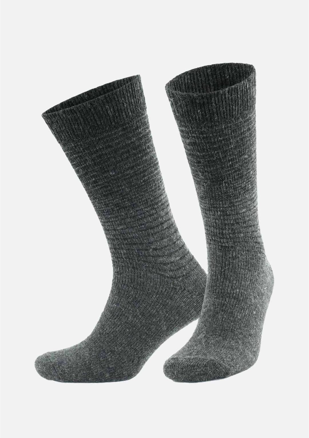 Alpaka Socken - gestreift