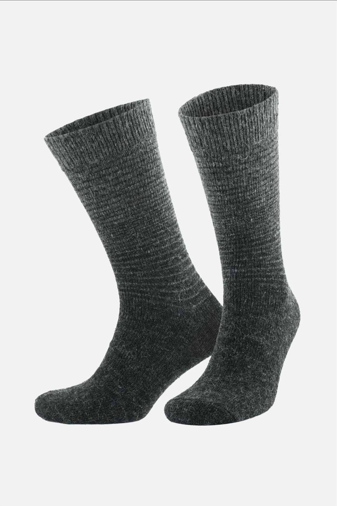 Alpaka Socken - gestreift